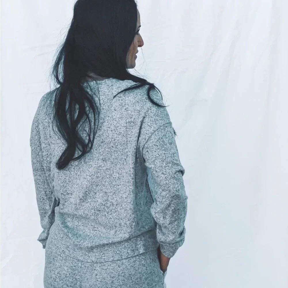 Fornia Loungewear Gray Set Multiple Sizes Available Brand New - Picture 3 of 12